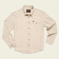 Roper's Clothing print flannel shirt in Speckled Sand, front view